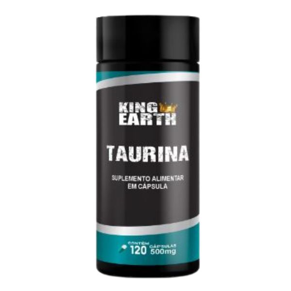 TAURINA - 120 CAPSULAS - KING EARTH - REI TERRA